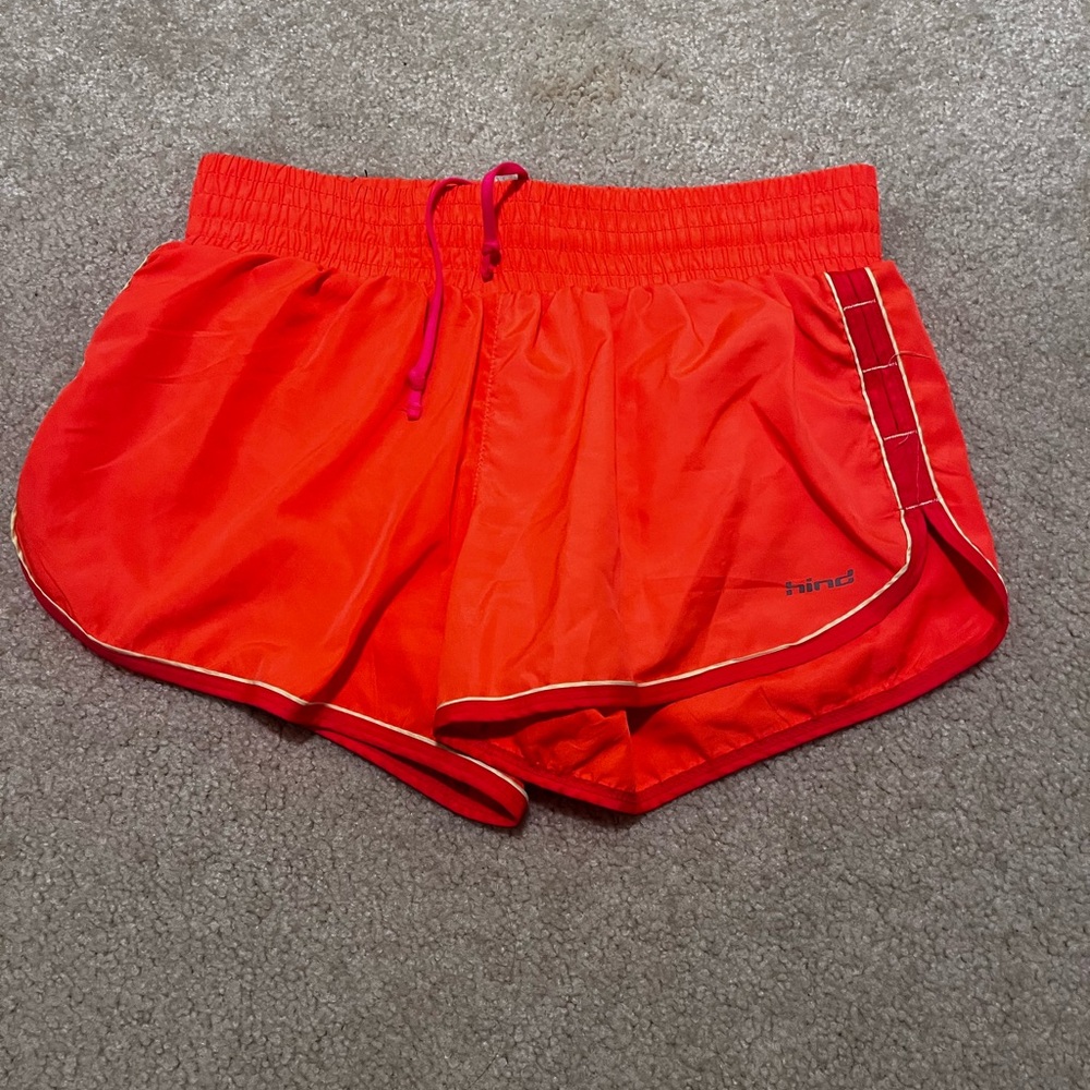 Hind coral gym shorts